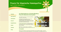 Desktop Screenshot of praxis-fischle.de