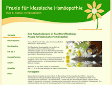 Tablet Screenshot of praxis-fischle.de
